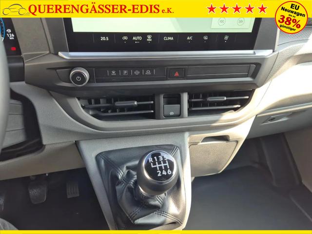 Volkswagen Transporter 6.1 Kastenwagen T7 2.0 TDi 110PS 3-Sitzer Klimaautomatik PDC DAB+ Apple CarPlay Android Auto Bluetooth Touchscreen 