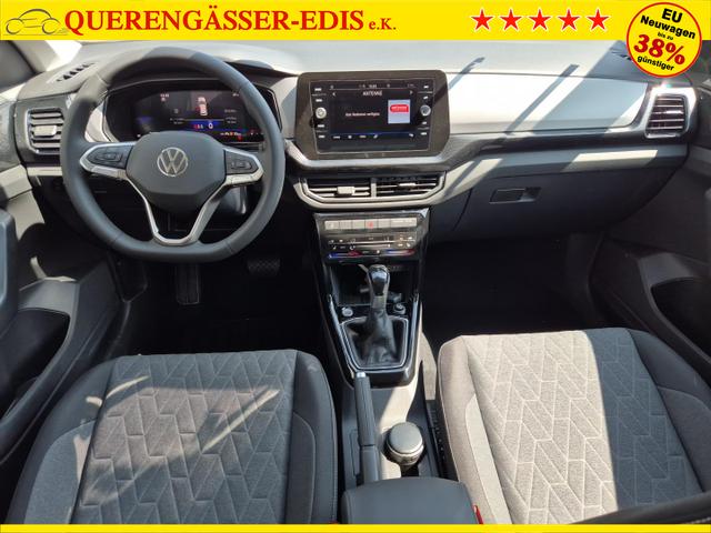 Volkswagen T-Cross 1.0 TSI 116PS DSG Life LED-Matrix-Scheinwerfer Klimaautomatik Sitzheizung PDC Rückf.Kamera 17-LM abged.Scheiben 2xKeyless DAB+ Bluetooth Touchscreen Apple CarPlay Android Auto 