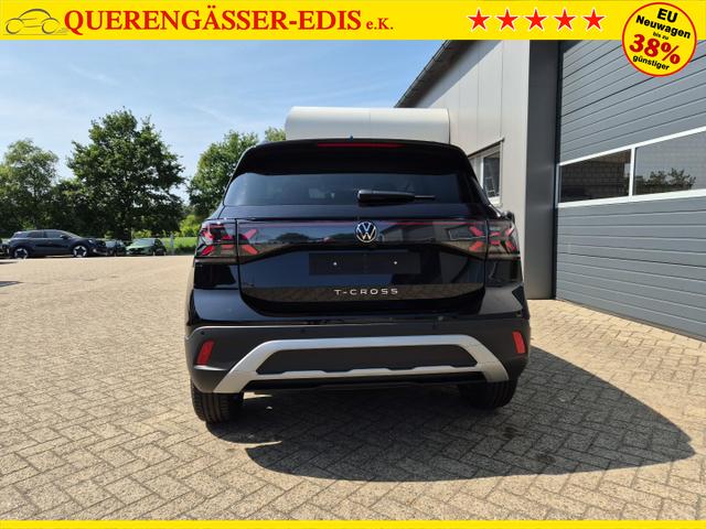 Volkswagen T-Cross 1.0 TSI 116PS DSG Life LED-Matrix-Scheinwerfer Klimaautomatik Sitzheizung PDC Rückf.Kamera 17-LM abged.Scheiben 2xKeyless DAB+ Bluetooth Touchscreen Apple CarPlay Android Auto 