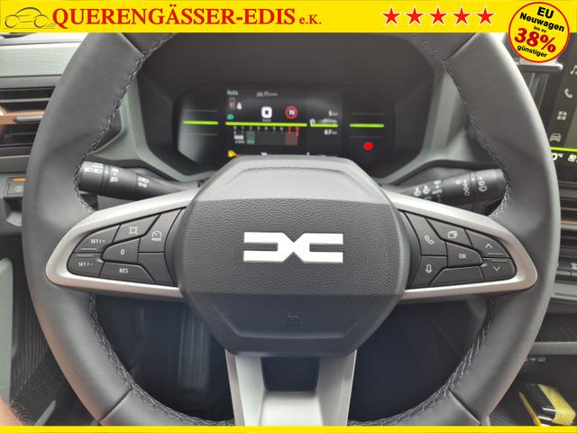 Dacia Duster Extreme 4x4 130PS 1.2 TCe 4x Kamera Lenkradheizung Sitzheizung Klimaautomatik Teil-Leder elektr.Parkbremse Bluetooth Apple Carplay Android Auto PDC v+h 2xKeyless 18-LM Ganzj.Reifen 