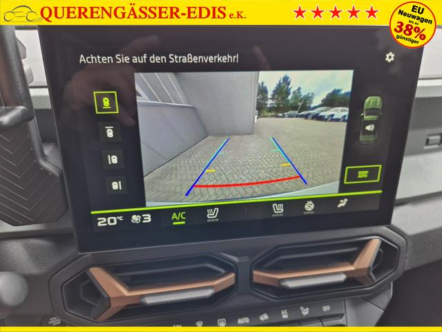 Dacia Duster Extreme 4x4 130PS 1.2 TCe 4x Kamera Lenkradheizung Sitzheizung Klimaautomatik Teil-Leder elektr.Parkbremse Bluetooth Apple Carplay Android Auto PDC v+h 2xKeyless 18-LM Ganzj.Reifen 