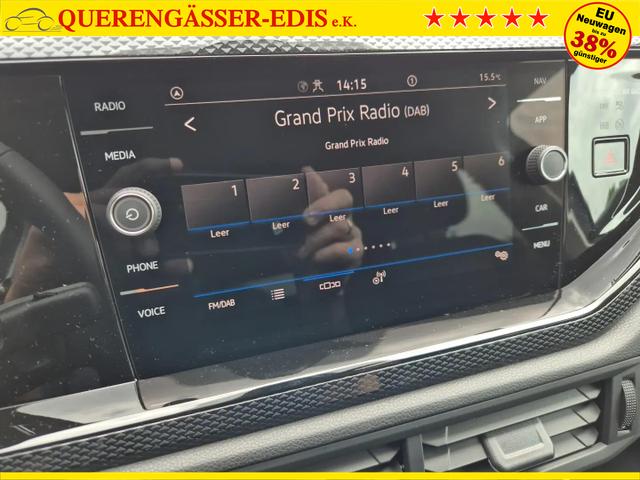 Volkswagen Taigo 1.0 TSI 116PS DSG Life LED-Matrix-Scheinwerfer Klimaautomatik Sitzheizung PDC Rückf.Kamera 17-LM abged.Scheiben 2xKeyless DAB+ Bluetooth Touchscreen Apple CarPlay Android Auto 