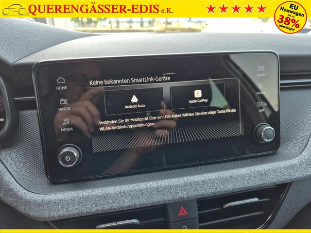 Skoda Kamiq 1.0 TSI 115PS DSG Selection Matrix-LED Sitzheizung Garantieverlängerung Klimaautomatik Parksensoren Skoda-Radio drahtlos Apple CarPlay + Android Auto Digital Cockpit Tempomat abg.Scheiben 