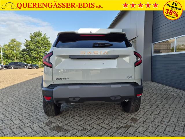Dacia Duster Extreme 4x4 130PS 1.2 TCe 4x Kamera Lenkradheizung Sitzheizung Klimaautomatik Teil-Leder elektr.Parkbremse Bluetooth Apple Carplay Android Auto PDC v+h 2xKeyless 18-LM Ganzj.Reifen 