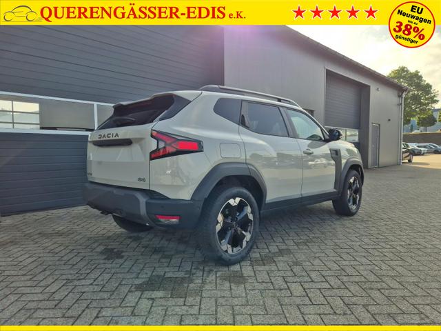 Dacia Duster Extreme 4x4 130PS 1.2 TCe 4x Kamera Lenkradheizung Sitzheizung Klimaautomatik Teil-Leder elektr.Parkbremse Bluetooth Apple Carplay Android Auto PDC v+h 2xKeyless 18-LM Ganzj.Reifen 
