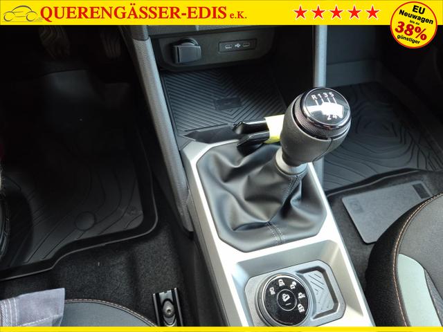Dacia Duster Extreme 4x4 130PS 1.2 TCe 4x Kamera Lenkradheizung Sitzheizung Klimaautomatik Teil-Leder elektr.Parkbremse Bluetooth Apple Carplay Android Auto PDC v+h 2xKeyless 18-LM Ganzj.Reifen 
