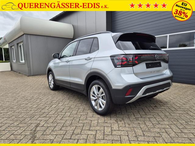 Volkswagen T-Cross 1.0 TSI 116PS DSG Life LED-Matrix-Scheinwerfer Klimaautomatik Sitzheizung PDC Rückf.Kamera 17-LM abged.Scheiben 2xKeyless DAB+ Bluetooth Touchscreen Apple CarPlay Android Auto 