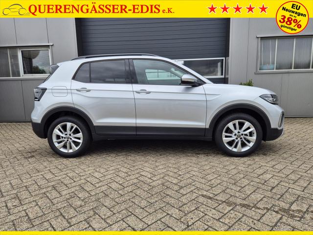 Volkswagen T-Cross 1.0 TSI 116PS DSG Life LED-Matrix-Scheinwerfer Klimaautomatik Sitzheizung PDC Rückf.Kamera 17-LM abged.Scheiben 2xKeyless DAB+ Bluetooth Touchscreen Apple CarPlay Android Auto 