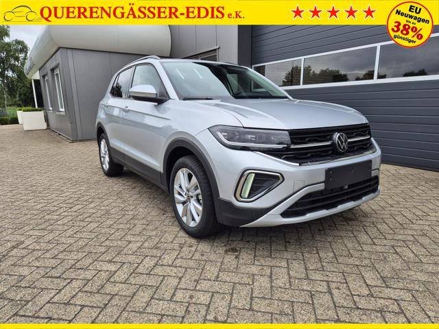 Volkswagen T-Cross 1.0 TSI 116PS DSG Life LED-Matrix-Scheinwerfer Klimaautomatik Sitzheizung PDC Rückf.Kamera 17-LM abged.Scheiben 2xKeyless DAB+ Bluetooth Touchscreen Apple CarPlay Android Auto 