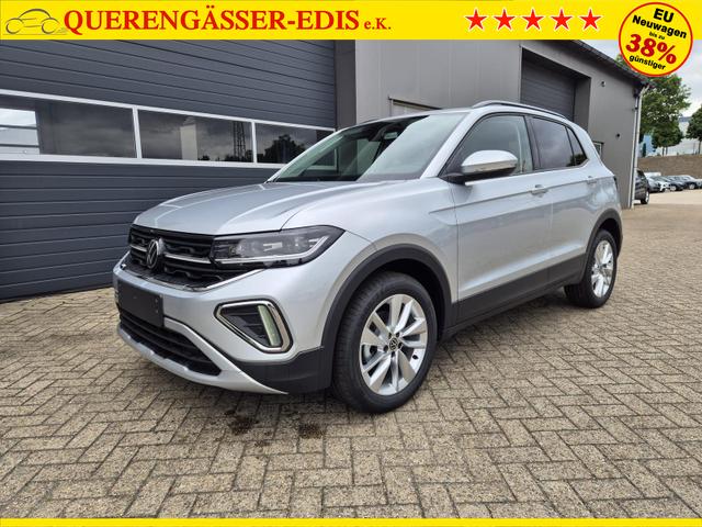 Volkswagen T-Cross 1.0 TSI 116PS DSG Life LED-Matrix-Scheinwerfer Klimaautomatik Sitzheizung PDC Rückf.Kamera 17-LM abged.Scheiben 2xKeyless DAB+ Bluetooth Touchscreen Apple CarPlay Android Auto 