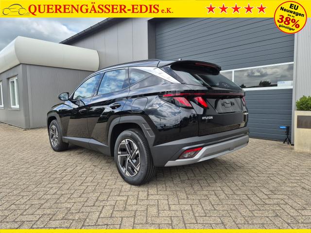 Hyundai TUCSON 1.6 T-GDI 160PS Sitzheizung Lenkradheizung Klimaautomatik Navi 12,3"-Touchscreen DAB+ wireless Apple CarPlay + Android Auto PDC v+h Rückf.Kamera 2xKeyless 17-LM 