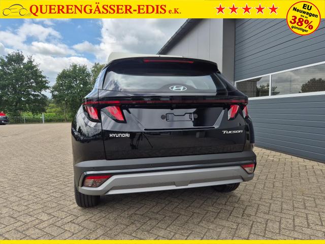 Hyundai TUCSON 1.6 T-GDI 160PS Sitzheizung Lenkradheizung Klimaautomatik Navi 12,3"-Touchscreen DAB+ wireless Apple CarPlay + Android Auto PDC v+h Rückf.Kamera 2xKeyless 17-LM 