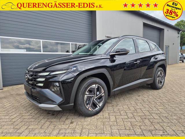 Hyundai TUCSON 1.6 T-GDI 160PS Sitzheizung Lenkradheizung Klimaautomatik Navi 12,3"-Touchscreen DAB+ wireless Apple CarPlay + Android Auto PDC v+h Rückf.Kamera 2xKeyless 17-LM 