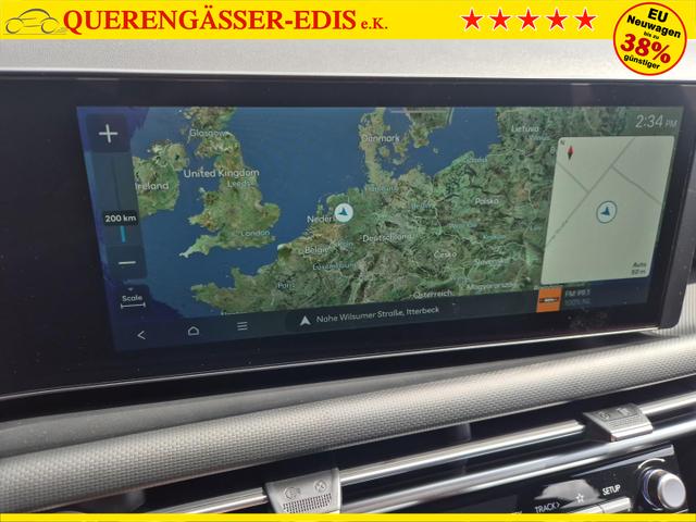 Hyundai TUCSON 1.6 T-GDI 160PS Sitzheizung Lenkradheizung Klimaautomatik Navi 12,3"-Touchscreen DAB+ wireless Apple CarPlay + Android Auto PDC v+h Rückf.Kamera 2xKeyless 17-LM 