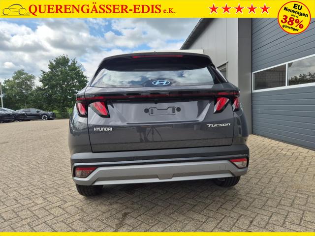 Hyundai TUCSON 1.6 T-GDI 160PS Sitzheizung Lenkradheizung Klimaautomatik Navi 12,3"-Touchscreen DAB+ wireless Apple CarPlay + Android Auto PDC v+h Rückf.Kamera 2xKeyless 17-LM 
