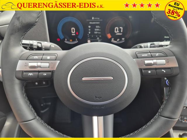 Hyundai TUCSON 1.6 T-GDI 160PS Sitzheizung Lenkradheizung Klimaautomatik Navi 12,3"-Touchscreen DAB+ wireless Apple CarPlay + Android Auto PDC v+h Rückf.Kamera 2xKeyless 17-LM 