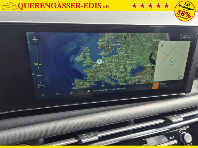 Hyundai TUCSON 1.6 T-GDI 160PS Sitzheizung Lenkradheizung Klimaautomatik Navi 12,3"-Touchscreen DAB+ wireless Apple CarPlay + Android Auto PDC v+h Rückf.Kamera 2xKeyless 17-LM 