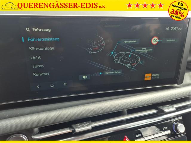 Hyundai TUCSON 1.6 T-GDI 160PS Sitzheizung Lenkradheizung Klimaautomatik Navi 12,3"-Touchscreen DAB+ wireless Apple CarPlay + Android Auto PDC v+h Rückf.Kamera 2xKeyless 17-LM 