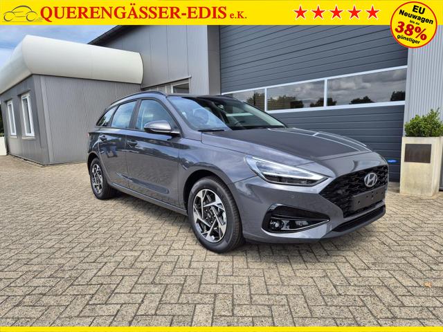 Hyundai i30 Kombi 1.0 T-GDI 100PS Automatik AbstandsTempomat Toter-Winkel-Assistent Sitzheizung Lenkradheizung Klimaautomatik Navi 10,25"-Touchscreen DAB+ wireless Apple CarPlay + Android Auto PDC v+h Rückf.Kamera 16-LM 