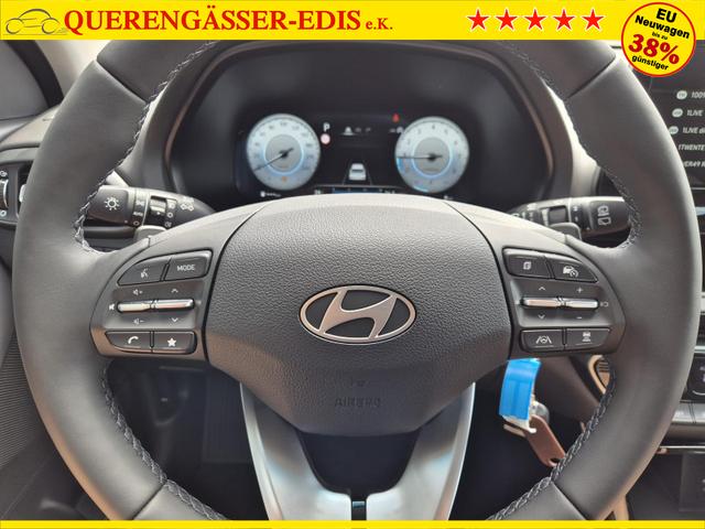 Hyundai i30 Kombi 1.0 T-GDI 100PS Automatik AbstandsTempomat Toter-Winkel-Assistent Sitzheizung Lenkradheizung Klimaautomatik Navi 10,25"-Touchscreen DAB+ wireless Apple CarPlay + Android Auto PDC v+h Rückf.Kamera 16-LM 
