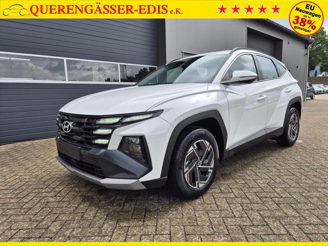 Hyundai TUCSON 1.6 T-GDI 160PS Sitzheizung Lenkradheizung Klimaautomatik Navi 12,3"-Touchscreen DAB+ wireless Apple CarPlay + Android Auto PDC v+h Rückf.Kamera 2xKeyless 17-LM 