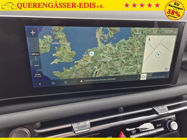 Hyundai TUCSON 1.6 T-GDI 160PS Sitzheizung Lenkradheizung Klimaautomatik Navi 12,3"-Touchscreen DAB+ wireless Apple CarPlay + Android Auto PDC v+h Rückf.Kamera 2xKeyless 17-LM 