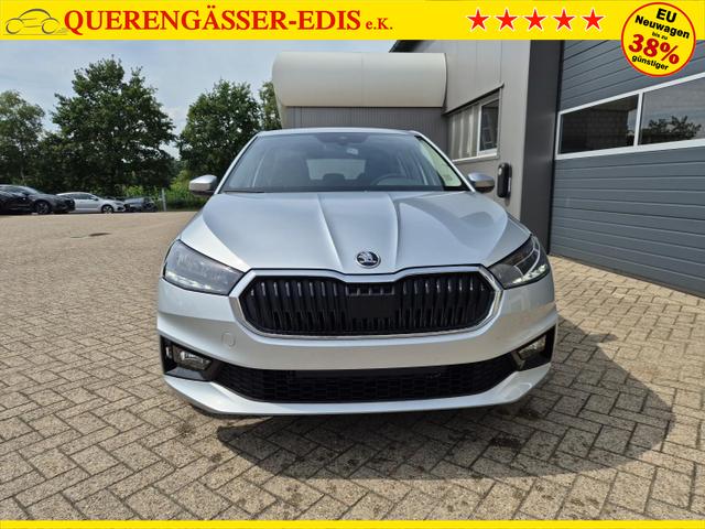 Skoda Fabia 1.0 TSI 95PS Selection 5-türig Rückf.Kamera Parksensoren Sitzheizung Multifunktionslenkrad Klima Skoda-Radio Bluetooth Touchscreen Tempomat Nebelsch. Apple CarPlay + Android Auto 