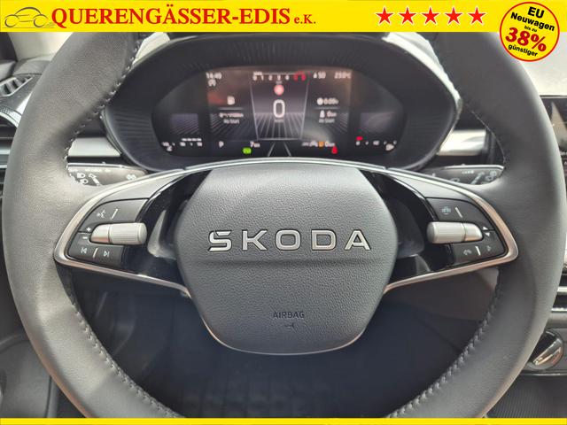 Skoda Fabia 1.0 TSI 115PS DSG Selection 5-türig Rückf.Kamera Parksensoren Sitzheizung Multifunktionslenkrad Klima Skoda-Radio Bluetooth Touchscreen Tempomat Nebelsch. Apple CarPlay + Android Auto 