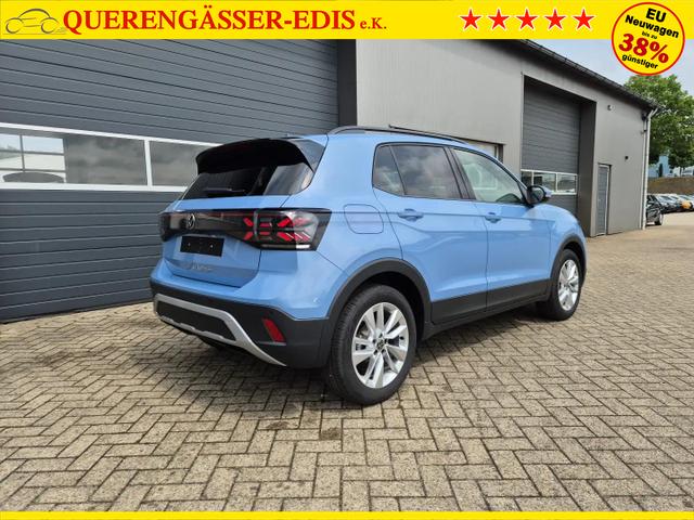 Volkswagen T-Cross 1.0 TSI 116PS DSG Life LED-Matrix-Scheinwerfer Klimaautomatik Sitzheizung PDC Rückf.Kamera 17-LM abged.Scheiben 2xKeyless DAB+ Bluetooth Touchscreen Apple CarPlay Android Auto 