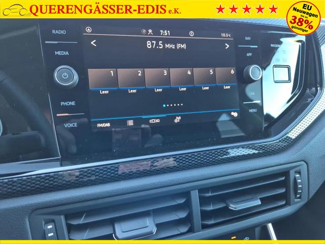 Volkswagen Taigo 1.0 TSI 116PS DSG Life LED-Matrix-Scheinwerfer Klimaautomatik Sitzheizung PDC Rückf.Kamera 17-LM abged.Scheiben 2xKeyless DAB+ Bluetooth Touchscreen Apple CarPlay Android Auto 