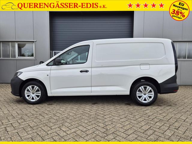 Volkswagen Caddy Cargo Maxi 2.0 TDI 102PS 2-Sitzer Klima Tempomat PDC Apple CarPlay Android Auto Hecktüren180º Schiebetür rechts 