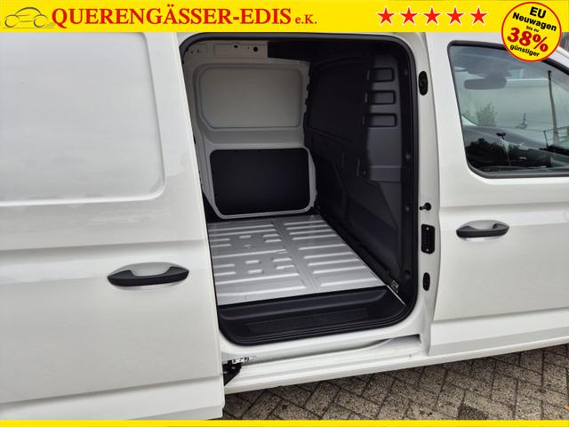 Volkswagen Caddy Cargo Maxi 2.0 TDI 102PS 2-Sitzer Klima Tempomat PDC Apple CarPlay Android Auto Hecktüren180º Schiebetür rechts 