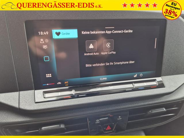 Volkswagen Caddy Cargo Maxi 2.0 TDI 102PS 2-Sitzer Klima Tempomat PDC Apple CarPlay Android Auto Hecktüren180º Schiebetür rechts 