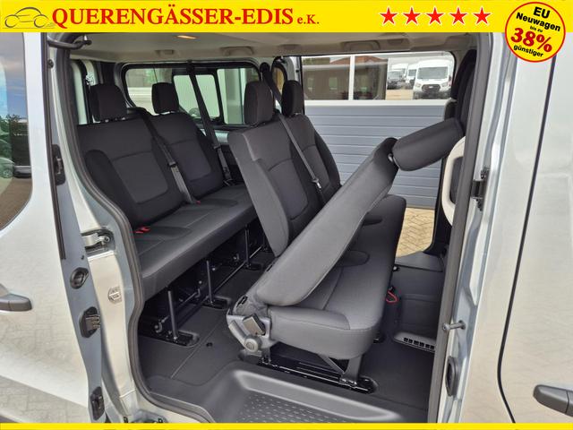 Renault Trafic Combi L2 2.0 dCi 150PS Grand Evolution 9-Sitzer Rollstuhlrampe Rollstuhlsicherung Schiebetür l+r Klima v+h DAB Bluetooth Touchscreen Apple CarPlay Android Auto PDC Rückf.Kamera 