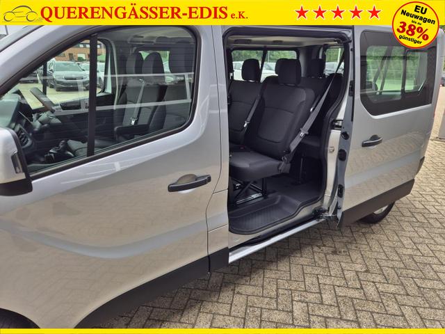 Renault Trafic Combi L2 2.0 dCi 150PS Grand Evolution 9-Sitzer Rollstuhlrampe Rollstuhlsicherung Schiebetür l+r Klima v+h DAB Bluetooth Touchscreen Apple CarPlay Android Auto PDC Rückf.Kamera 