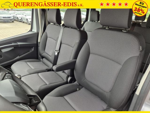 Renault Trafic Combi L2 2.0 dCi 150PS Grand Evolution 9-Sitzer Rollstuhlrampe Rollstuhlsicherung Schiebetür l+r Klima v+h DAB Bluetooth Touchscreen Apple CarPlay Android Auto PDC Rückf.Kamera 