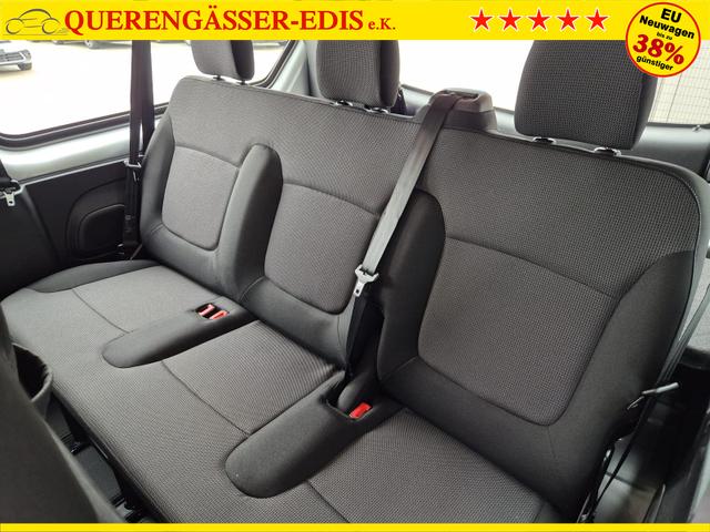 Renault Trafic Combi L2 2.0 dCi 150PS Grand Evolution 9-Sitzer Rollstuhlrampe Rollstuhlsicherung Schiebetür l+r Klima v+h DAB Bluetooth Touchscreen Apple CarPlay Android Auto PDC Rückf.Kamera 