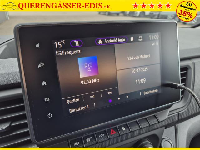 Renault Trafic Combi L2 2.0 dCi 150PS Grand Evolution 9-Sitzer Rollstuhlrampe Rollstuhlsicherung Schiebetür l+r Klima v+h DAB Bluetooth Touchscreen Apple CarPlay Android Auto PDC Rückf.Kamera 