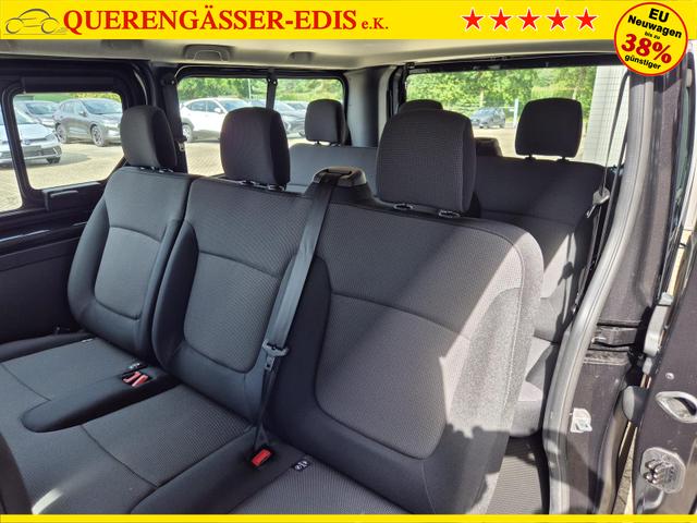 Renault Trafic Combi L2 2.0 dCi 150PS Grand Evolution 9-Sitzer Rollstuhlrampe Rollstuhlsicherung Schiebetür l+r Klima v+h DAB Bluetooth Touchscreen Apple CarPlay Android Auto PDC Rückf.Kamera 