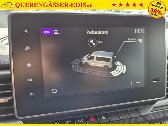 Renault Trafic Combi L2 2.0 dCi 150PS Grand Evolution 9-Sitzer Rollstuhlrampe Rollstuhlsicherung Schiebetür l+r Klima v+h DAB Bluetooth Touchscreen Apple CarPlay Android Auto PDC Rückf.Kamera 