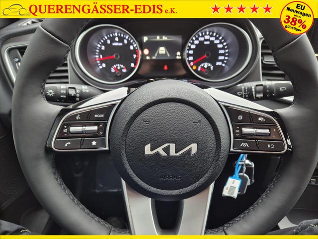 Kia Ceed Vision 1.5 T-GDi 140PS Automatik Klimaautomatik Alarmanlage Sitzheizung Lenkradheizung Navi PDC Rückf.Kamera Bluetooth Touchscreen Apple CarPlay Android Auto Tempomat 