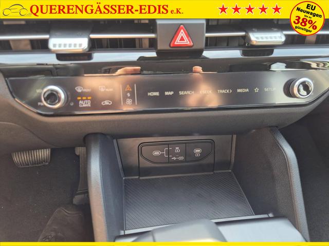 Kia Sportage Vision 1.6 T-GDi MHEV 150PS Automatik NEUES MODELL MY26 FACELIFT Sitzheizung Lenkradheizung Klimaautomatik Navi Bluetooth Touchscreen Apple CarPlay Android Auto PDC v+h 17"LM Rückf.Kamera ACC 2x Keyless 