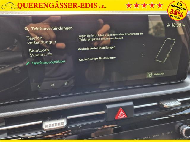 Kia Sportage Vision 1.6 T-GDi MHEV 150PS Automatik NEUES MODELL MY26 FACELIFT Sitzheizung Lenkradheizung Klimaautomatik Navi Bluetooth Touchscreen Apple CarPlay Android Auto PDC v+h 17"LM Rückf.Kamera ACC 2x Keyless 