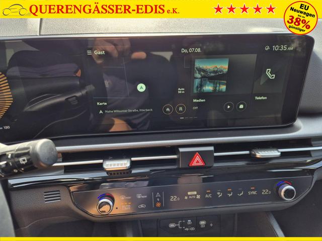 Kia Sportage Vision 1.6 T-GDi MHEV 150PS Automatik NEUES MODELL MY26 FACELIFT Sitzheizung Lenkradheizung Klimaautomatik Navi Bluetooth Touchscreen Apple CarPlay Android Auto PDC v+h 17"LM Rückf.Kamera ACC 2x Keyless 