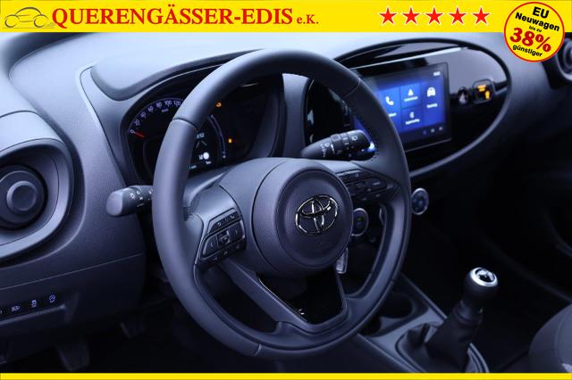 Toyota Aygo X 1.0 VVT-i 72PS Business Edition Sitzheizung AbstandsTempomat Multifunktionslenkrad Klima Radio Bluetooth Touchscreen wireless Apple CarPlay + Android Auto 