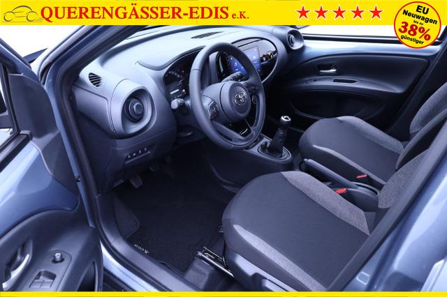 Toyota Aygo X 1.0 VVT-i 72PS Business Edition Sitzheizung AbstandsTempomat Multifunktionslenkrad Klima Radio Bluetooth Touchscreen wireless Apple CarPlay + Android Auto 