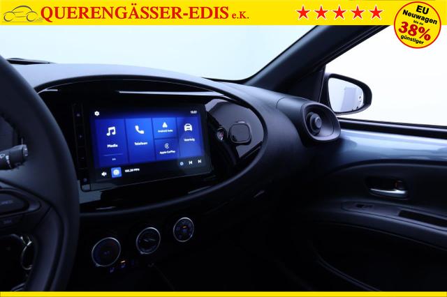 Toyota Aygo X 1.0 VVT-i 72PS Business Edition Sitzheizung AbstandsTempomat Multifunktionslenkrad Klima Radio Bluetooth Touchscreen wireless Apple CarPlay + Android Auto 