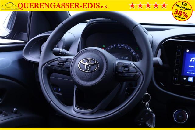Toyota Aygo X 1.0 VVT-i 72PS Business Edition Sitzheizung AbstandsTempomat Multifunktionslenkrad Klima Radio Bluetooth Touchscreen wireless Apple CarPlay + Android Auto 