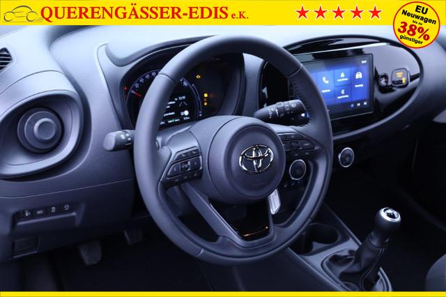Toyota Aygo X 1.0 VVT-i 72PS Business Edition Sitzheizung AbstandsTempomat Multifunktionslenkrad Klima Radio Bluetooth Touchscreen wireless Apple CarPlay + Android Auto 