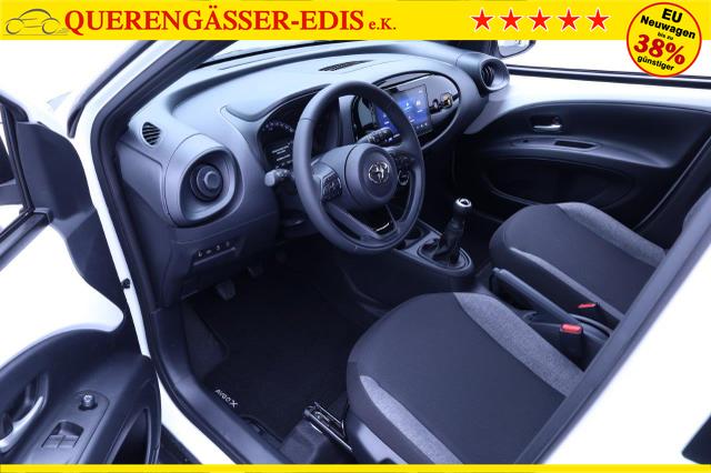 Toyota Aygo X 1.0 VVT-i 72PS Business Edition Sitzheizung AbstandsTempomat Multifunktionslenkrad Klima Radio Bluetooth Touchscreen wireless Apple CarPlay + Android Auto 